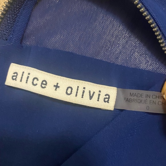 Alice + Olivia Karman Sheer Inset Dress - Picture 8 of 10